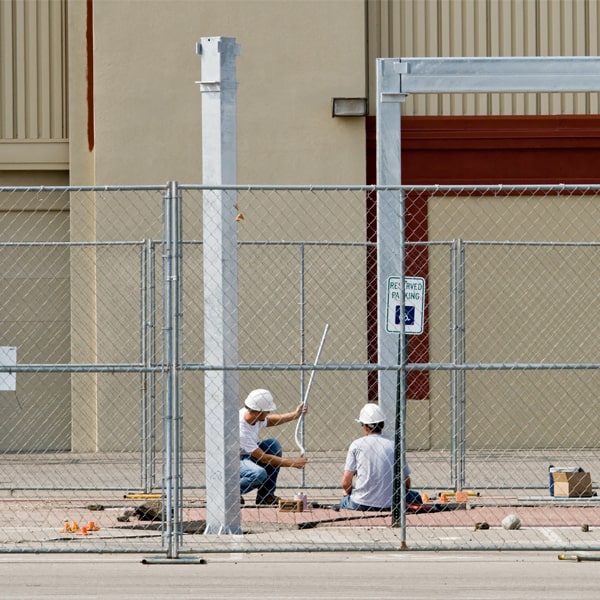 how much time can i lease the temporary fence for my building site or event in Haverstraw New York